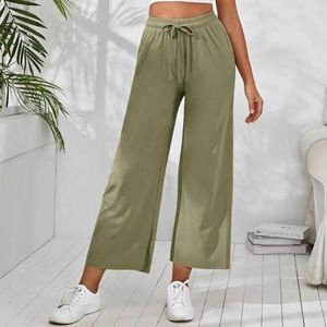 wide leg cozy pants